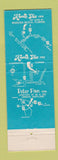 Matchbook Cover - Peter Pan Inn Kapok Tree Inn Urbana MD Madeira Beach FL