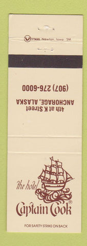 Matchbook Cover - Hotel Captain Cook Anchorage AK