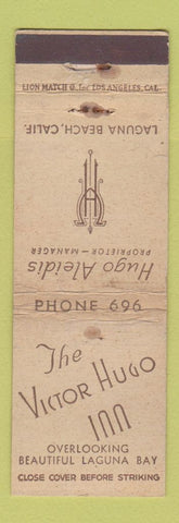 Matchbook Cover - Victor Hugo Inn Laguna Beach CA WEAR
