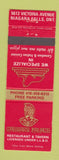 Matchbook Cover - Caesar's Palace Restaurant Tavern Niagara Falls ON