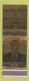 Matchbook Cover - Eddy Arnold Insurance WEAR