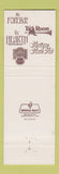 Matchbook Cover - Hershey Motor Lodge PA GOLD WEAR
