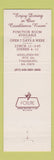 Matchbook Cover - Bogie's Restaurant Tyngsboro MA