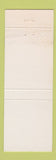 Matchbook Cover - La Cucina de Pinocchio Italian Amherst MA
