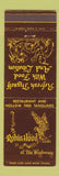 Matchbook Cover - Robin Hood Restaurant Pevely MO