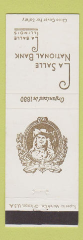 Matchbook Cover - La Salle National Bank IL