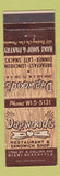 Matchbook Cover - Dagwood's Restaurant Miami Beach FL