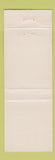 Matchbook Cover - Robin Hood Inn Clifton NJ WEAR