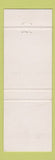 Matchbook Cover - Hotel Abraham Lincoln Reading PA