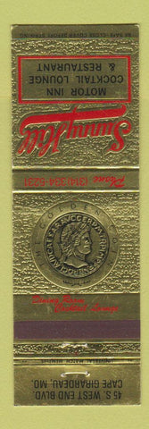 Matchbook Cover - Sunny Hill Motor Inn Cape Girardeau MO