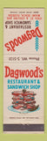 Matchbook Cover - Dagwood's Restaurant Miami Beach FL