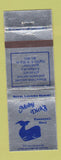 Matchbook Cover - Moby Dick's Seafood Royal Lahaina Kaanapali Maui Hawaii WEAR