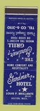 Matchbook Cover - Gardner Grill Boston MA