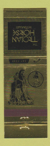 Matchbook Cover - Trojan Horse Restaurant Holiday Inn Silver Spring MD