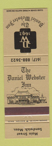 Matchbook Cover - Daniel Webster Inn Sandwich MA
