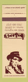 Matchbook Cover - Bogart's Restaurant Fairfax VA