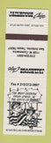 Matchbook Cover - Jailhouse Cafe San Antonio TX Laurel and Hardy