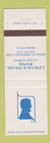 Matchbook Cover - Lincoln Trail Bank Fairview Heights IL
