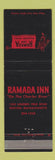 Matchbook Cover - Ramada Inn Boston MA