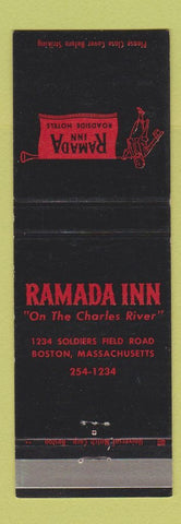 Matchbook Cover - Ramada Inn Boston MA