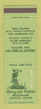 Matchbook Cover - Ba Hia Chinese Tahitian Restaurant Walpole MA