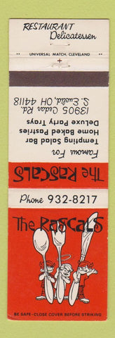Matchbook Cover - The Rascals Restaurant South Euclid OH