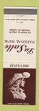 Matchbook Cover - LaSalle National Bank Chicago IL