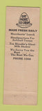 Matchbook Cover - Fay's Pter Pan Restaurant Nampa ID WEAR