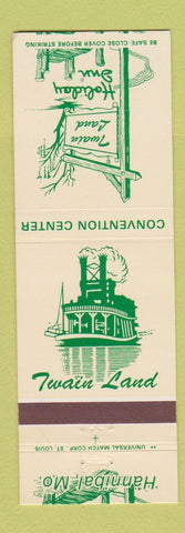 Matchbook Cover - Holiday Inn Mark Twain Land Hannibal MO