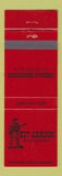 Matchbook Cover - Kit Carson Restaurant Chehalis WA