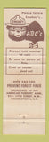 Matchbook Cover - Bluebird Farm Marshall VA Prevent Forest Fires