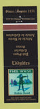 Matchbook Cover - Eddylites Canada Pub Signs Free House Robin Hood