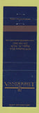 Matchbook Cover - Vanderbilt Country Club Naples FL