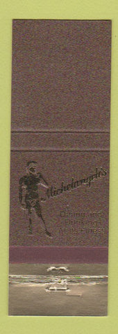 Matchbook Cover - Michelangelo's Restaurant Mexico MO
