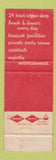 Matchbook Cover - Revere House Tustin CA WEAR
