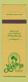 Matchbook Cover - Langtry's Restaurant Saloon Greeley Colorado