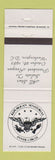 Matchbook Cover - Republican Senatorial Inner Circle Washington DC Ronald Reagan