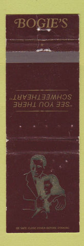 Matchbook Cover - Bogie's Restaurant Tyngsboro MA WEAR