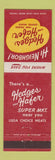 Matchbook Cover - Hedges and Hafer Foods Gorcery O'Fallon St Charles MO
