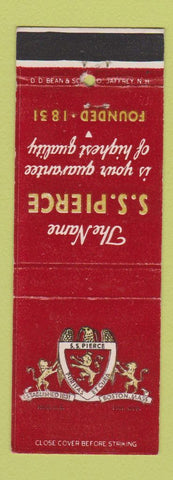 Matchbook Cover - SS Pierce Boston MA DD Bean