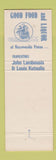 Matchbook Cover - Mayflower Cafe Tavern Cheyenne WY WEAR