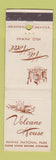 Matchbook Cover - Hilo Hotel Volcano House Hilo Hawaii