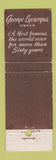 Matchbook Cover - Hilo Hotel Volcano House Hilo Hawaii
