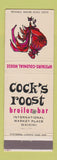 Matchbook Cover - Cock's Roost Broiler Bar Waikiki Hawaii