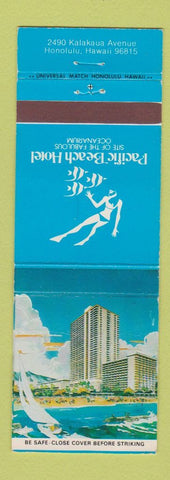 Matchbook Cover - Pacific Beach Hotel Honolulu Hawaii
