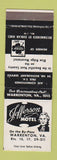 Matchbook Cover - Jefferson Motel Warrenton VA