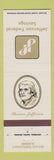 Matchbook Cover - Jefferson Federal Savings Thomas Jefferson Birmingham AL