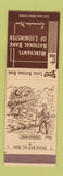 Matchbook Cover - Merchants National Bank Leominster MA Johnny Appleseed