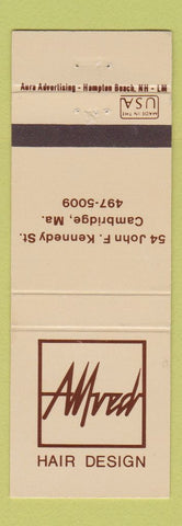 Matchbook Cover - Alfred? Hair Salon Cambridge MA