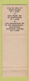 Matchbook Cover - Lincoln Savings and Loan Christmas Abraham Chicago?